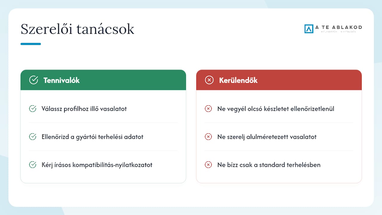 Egy szerelői tapasztalat, amit érdemes megfontolni — overview diagram