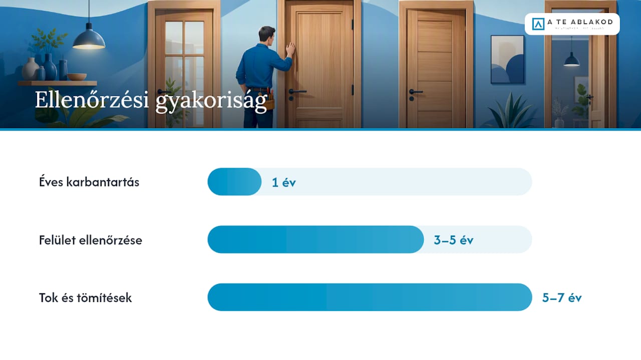 4. Meddig tart egy tömörfa ajtó, és mit igényel a karbantartása? — overview diagram
