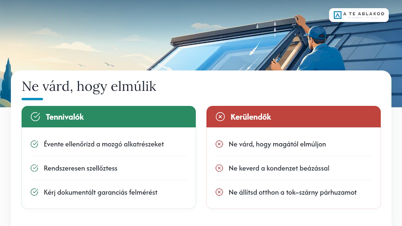 Miért nem elég csak megvárni, hogy „elmúlik”? — overview diagram