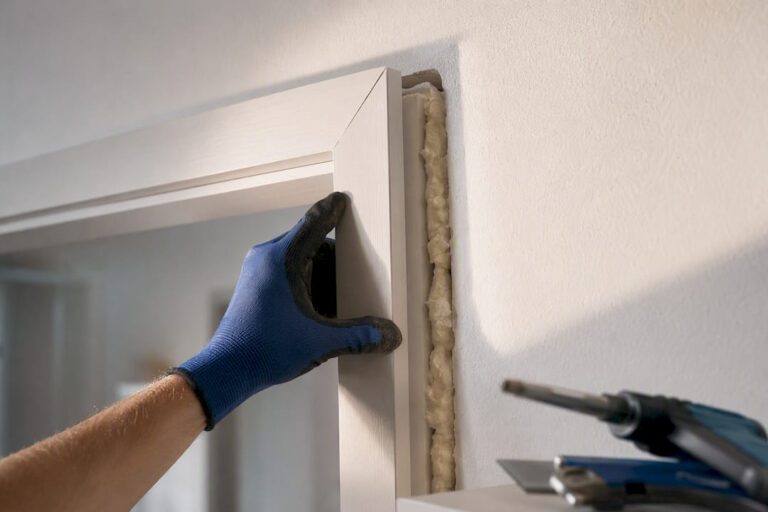 Utólagos ajtókeret beépítése beltéri ajtóhoz